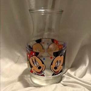 Vintage 9” Disney juice pitcher